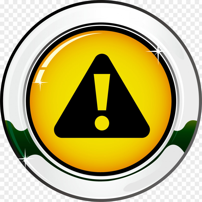 Traffic Sign Vector Element Warning Icon PNG