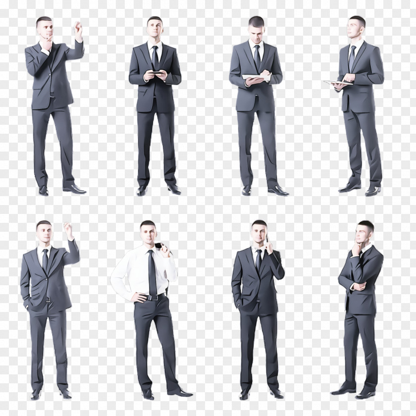 Business Businessperson Suit Formal Wear Standing Clothing Gentleman PNG
