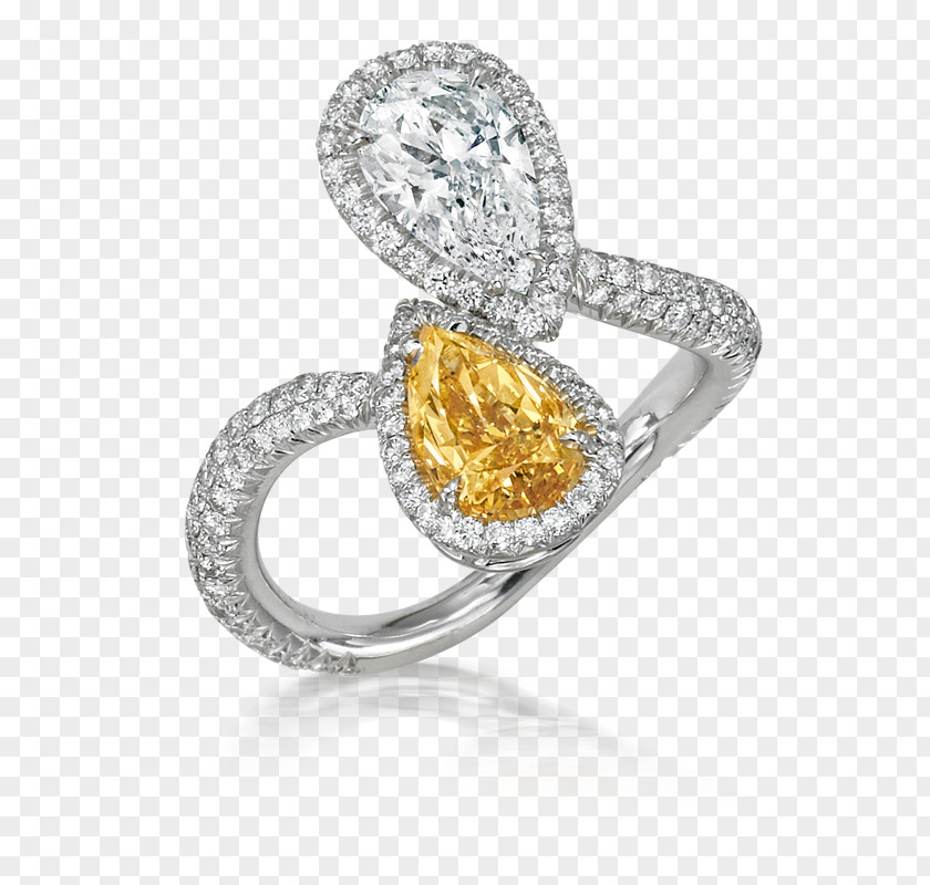 Coração Ring Jewellery Gemstone Diamond Gold PNG