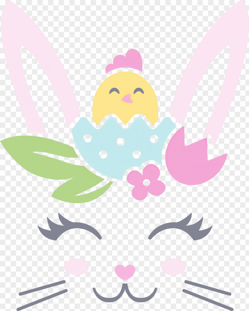 Easter Bunny Day Cute Rabbit PNG