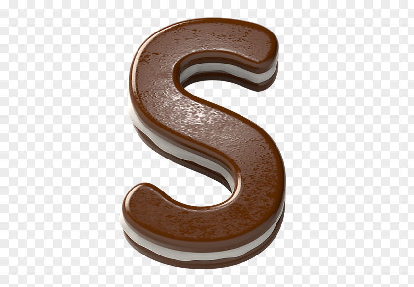 Elements Of Life Chocolate Sandwich Letter Font PNG