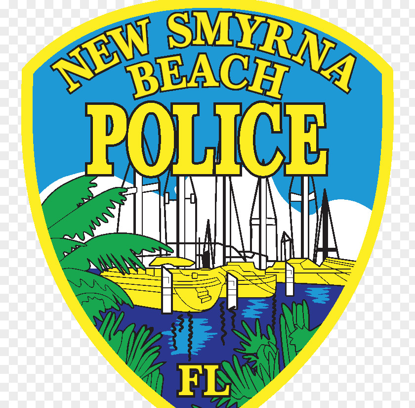Neymar Fall New Smyrna Beach Police Department Logo Label Green Font PNG
