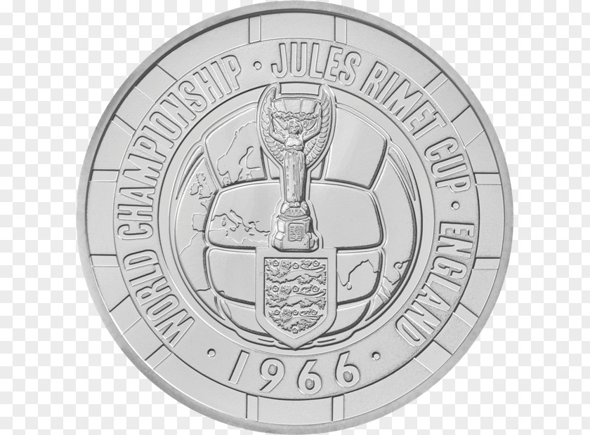 Uncirculated Coin 1966 FIFA World Cup Royal Mint The Queen's Beasts Bullion PNG
