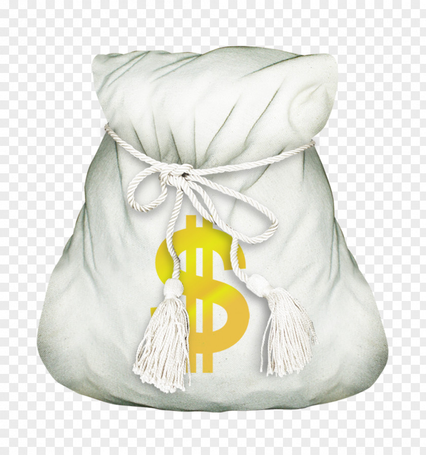 White Money Bag Decoration Pattern Chinese Zodiac Financial Transaction Investor PNG
