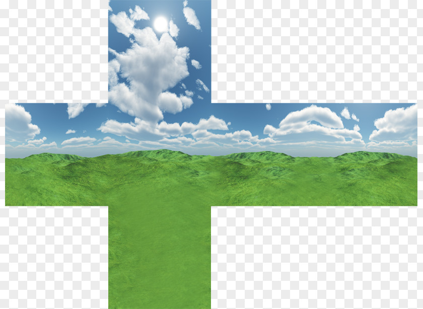 Cube Skybox Mapping Reflection PNG