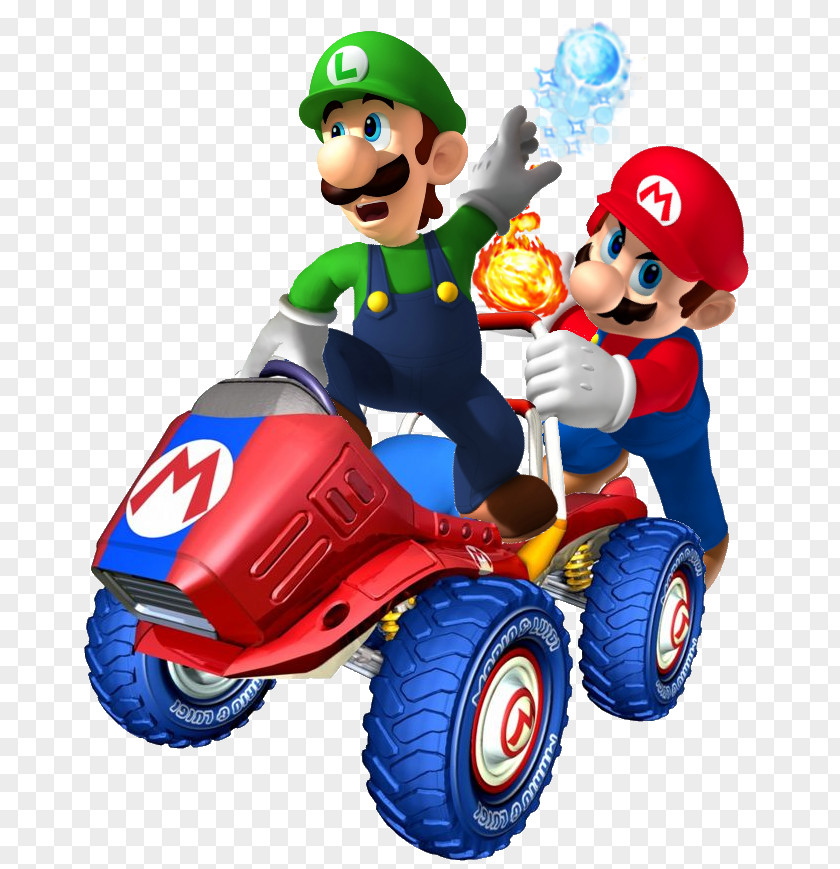 Luigi Mario Kart: Double Dash Kart 7 Bros. Bowser PNG