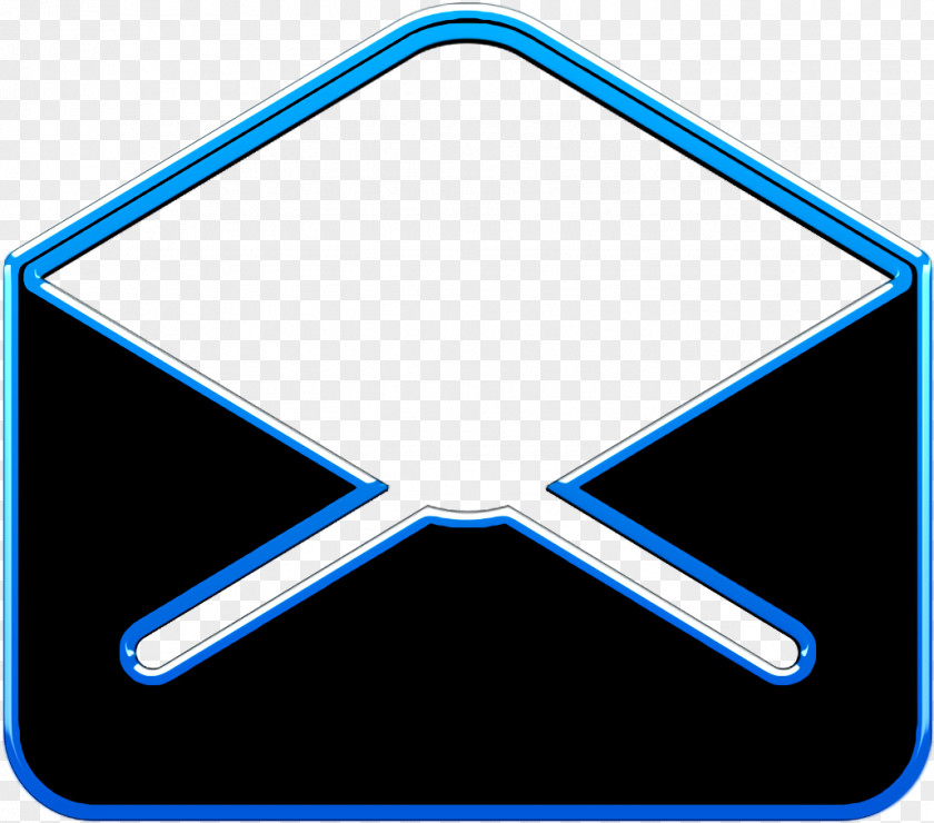 Open Envelope Back Interface Symbol Of Email Icon PNG