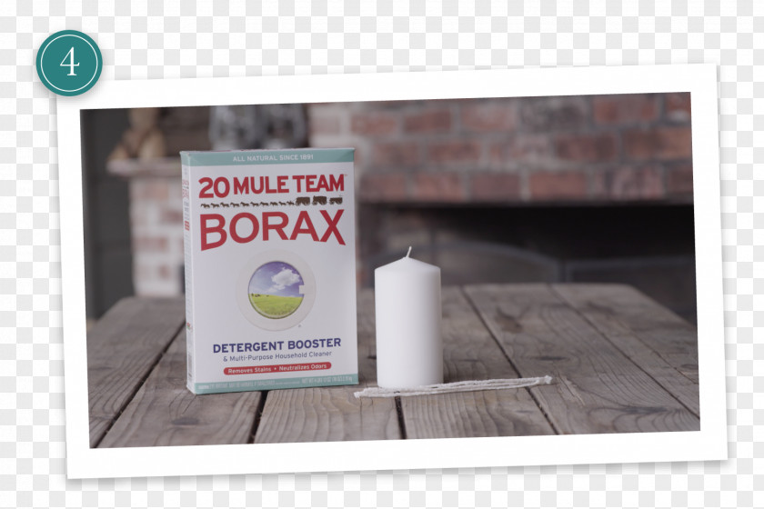 Candle Wick 20 Mule Team Borax Twenty-mule Stain PNG