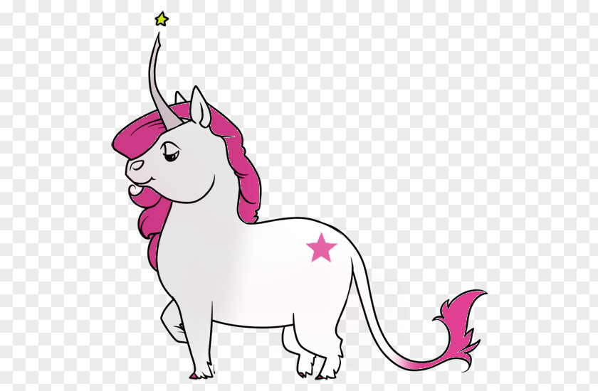 Fat Unicorn Cat Mane Clip Art PNG