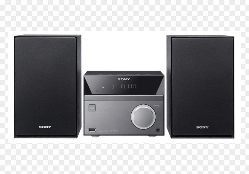 Sony High Fidelity Audio System AUX CMT-SBT100 PNG