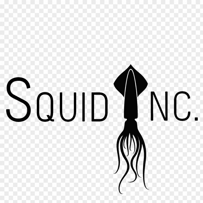 Squid As Food Logo Graphic Design PNG