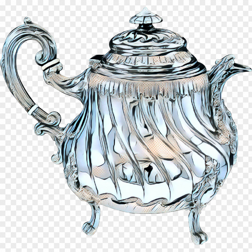 Sugar Bowl Household Silver Teapot Kettle Tableware Serveware PNG