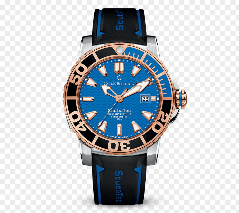 Up Carl F. Bucherer Diving Watch Jewellery Chronograph PNG