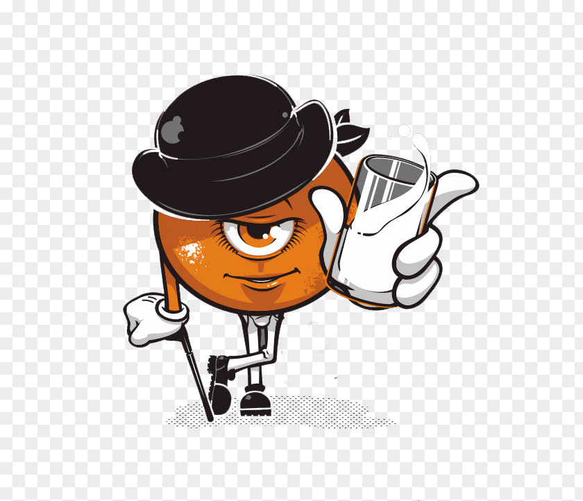 Beans And Milk Cartoon Illustration PNG