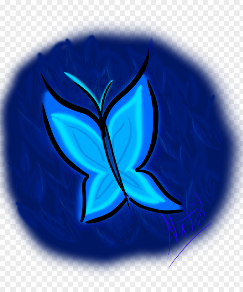 Blue Butterfly Insect Electric Cobalt Pollinator PNG