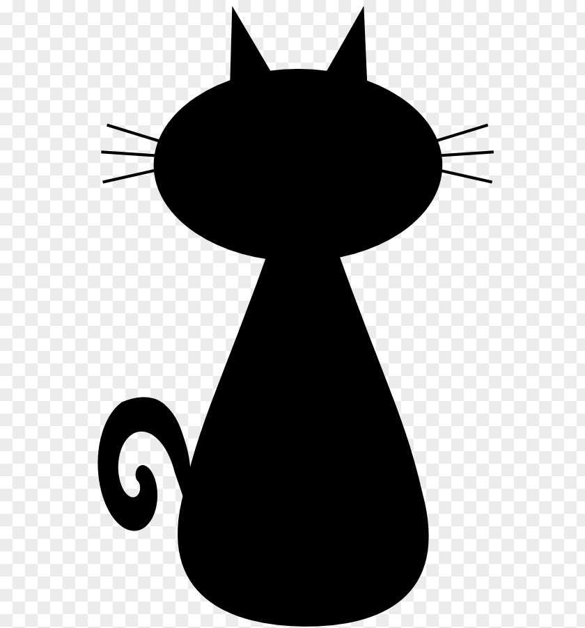 Cat Whiskers Snout Silhouette Clip Art PNG