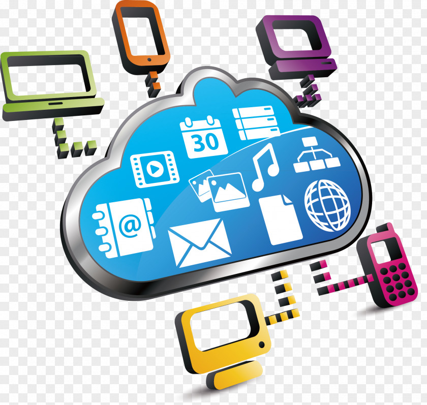 Cloud Server Computing Application Software Computer Network Desktop Virtualization PNG