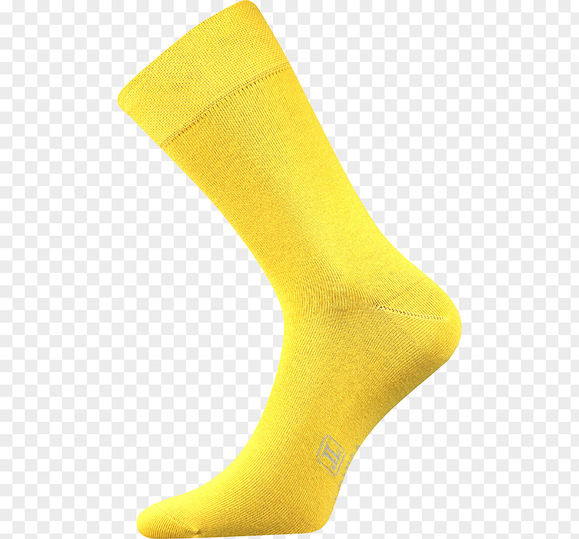 Design Sock Yellow PNG
