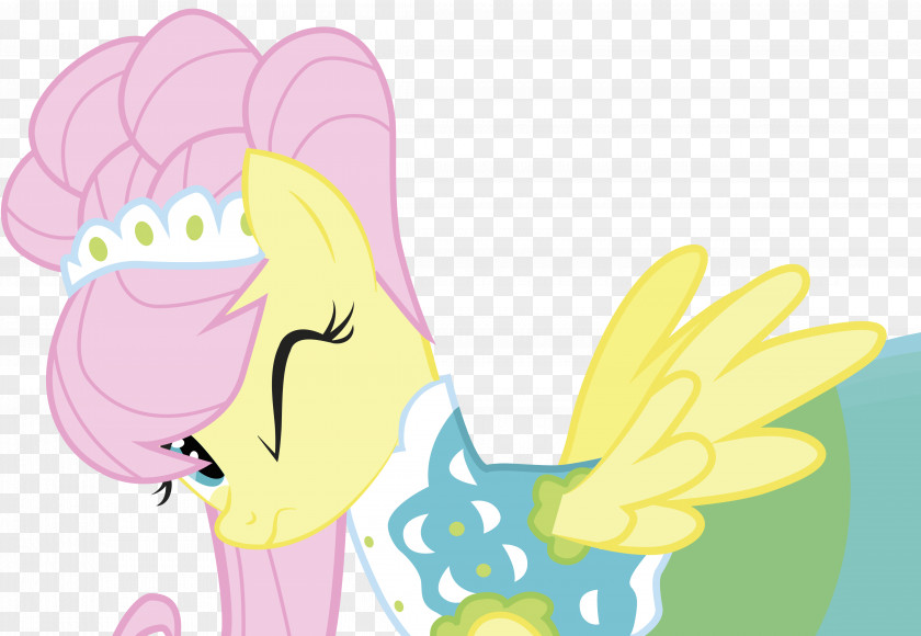 Dress Fluttershy Twilight Sparkle Wedding Pony PNG
