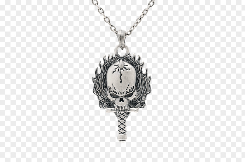 Flame Skull Pursuit Locket Necklace Charms & Pendants Jewellery PNG