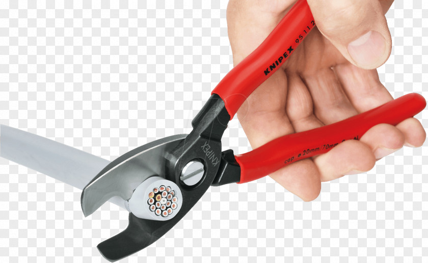 Pliers Diagonal Knipex Electrical Cable Cutting PNG