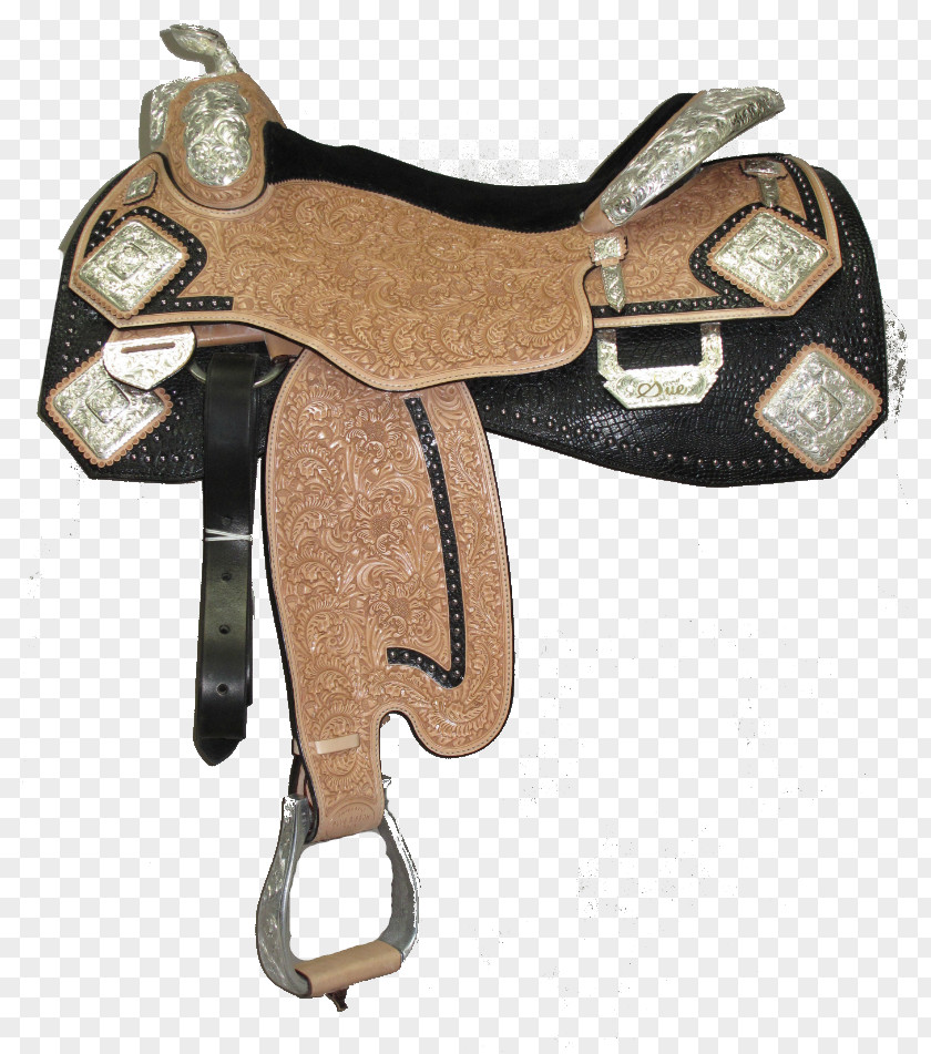 Ribbon Rope Western Saddle Cowboy Horse Tack Leather PNG