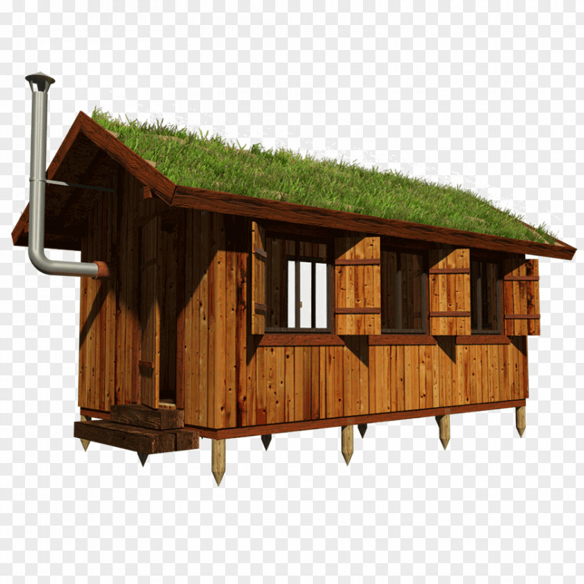 Roofs Shed House Log Cabin Roof Cottage Garden PNG