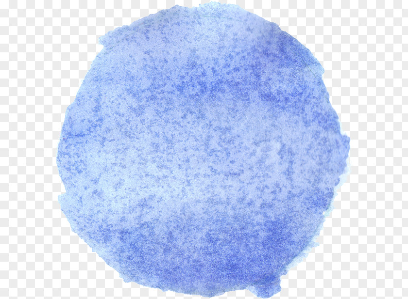Watercolor Painting Crayon Blue PNG