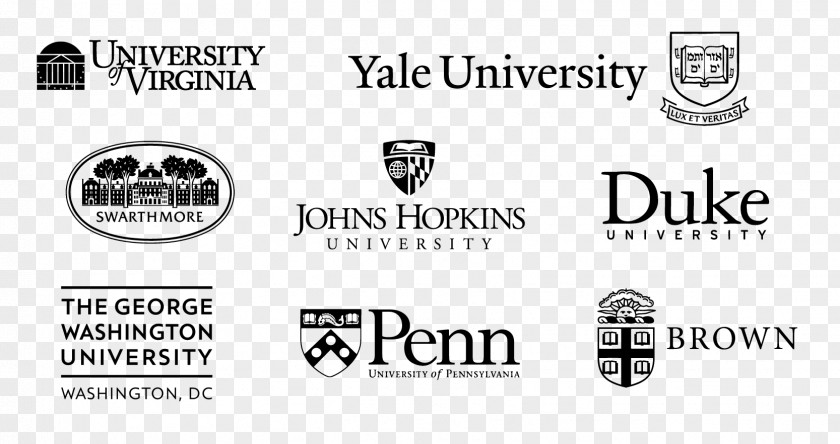 Johns Hopkins University Of Pennsylvania White Logo PNG