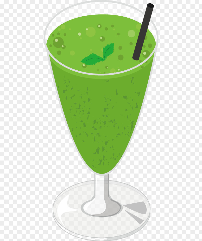 Painted Green Juice Smoothie Health Shake Limonana Breakfast PNG