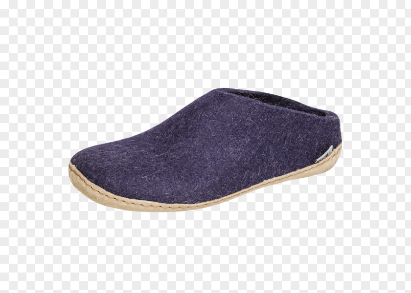 Purple Slipper Slip-on Shoe Woman Podeszwa PNG