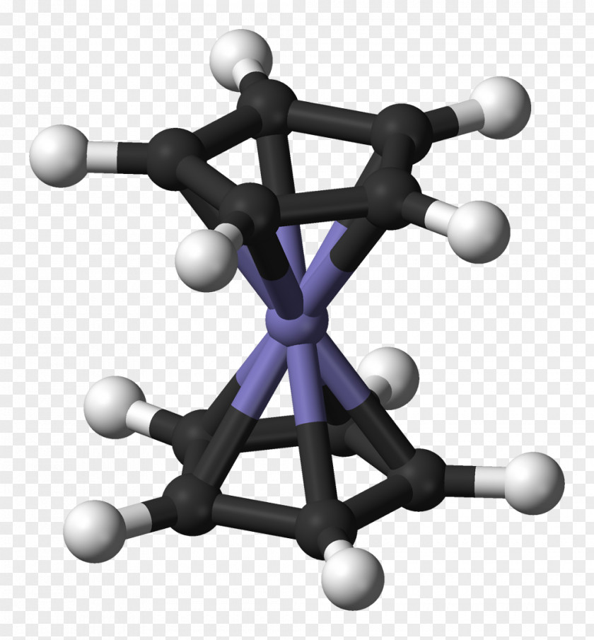 Staggered Ferrocene Chemical Compound Sandwich Chemistry Metallocene PNG