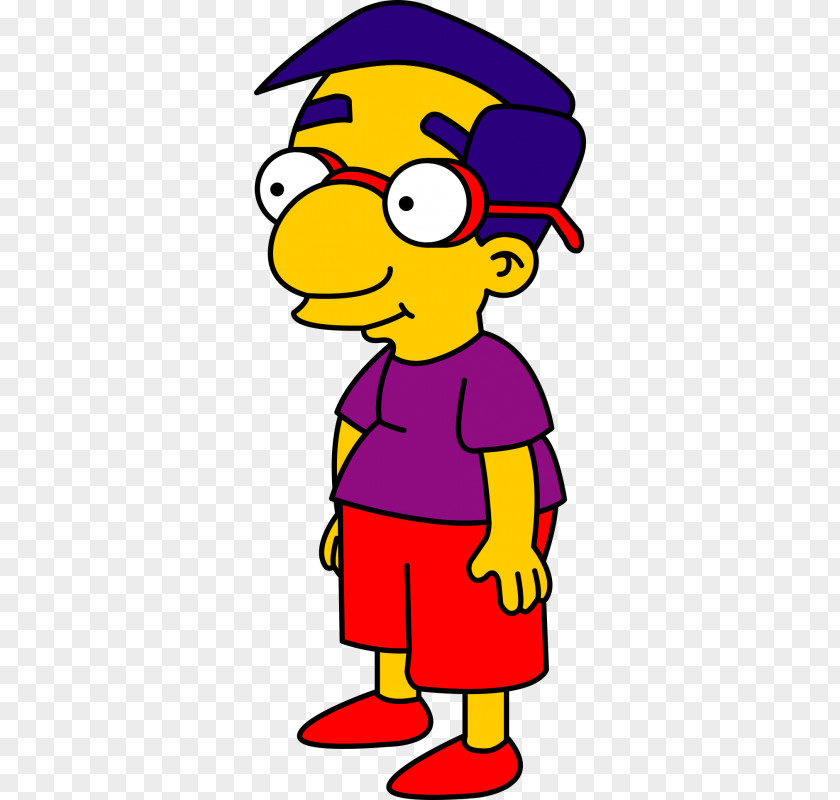 Bart Simpson Milhouse Van Houten Homer Lisa Edna Krabappel PNG