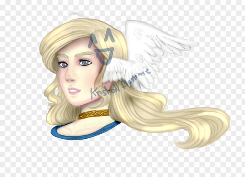 Fairy Cartoon Blond Figurine PNG