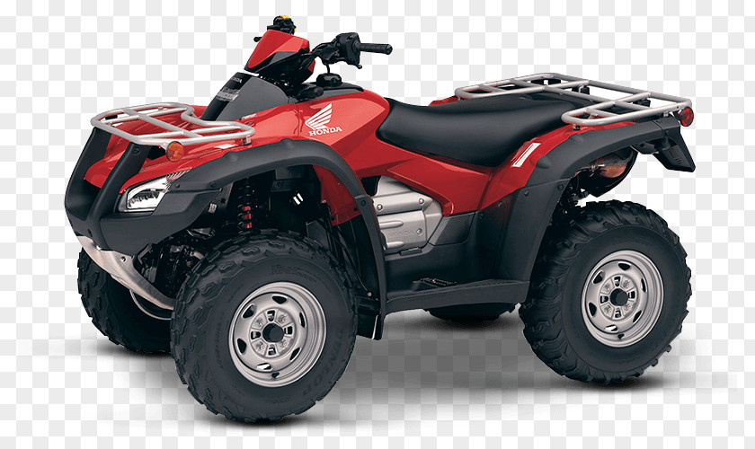 Honda Rincon All-terrain Vehicle Motorcycle Side By PNG