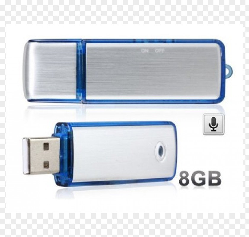 Microphone Digital Audio USB Flash Drives Dictation Machine Data PNG
