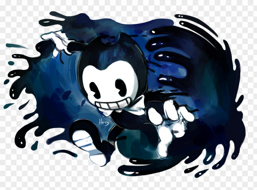 Pin Bendy And The Ink Machine Art PNG