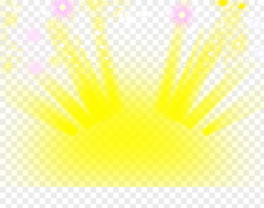 Yellow Sun PNG