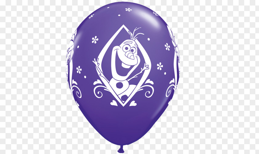 Anna Elsa Olaf Balloon Birthday PNG