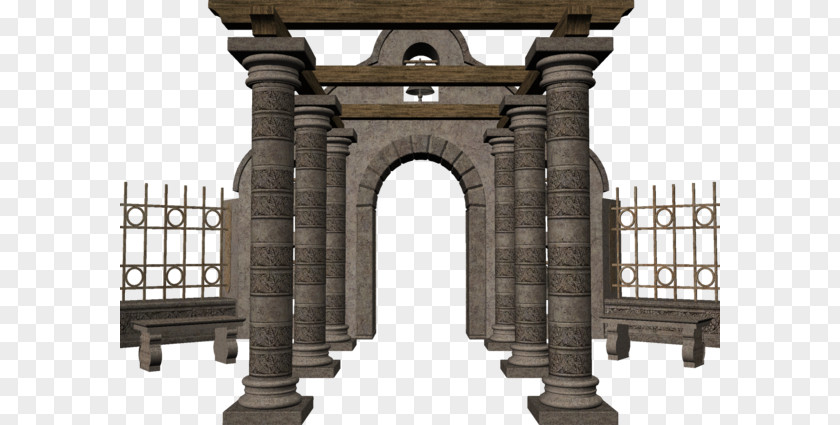 Column Arch Door Clip Art PNG