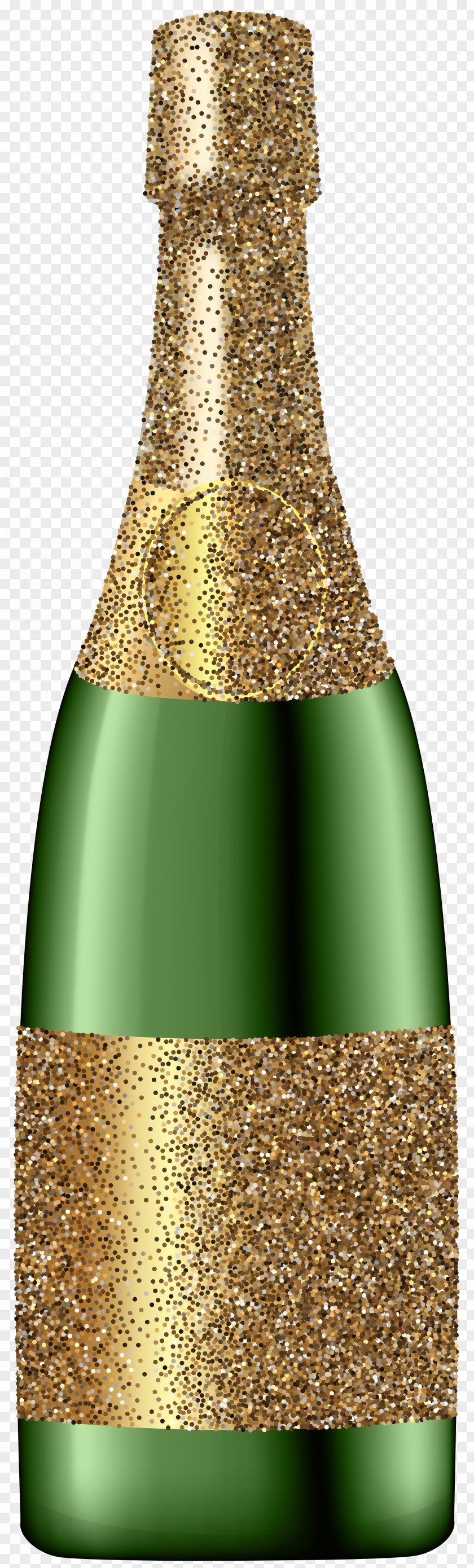 Glitter Champagne Bottle Clip Art Image Red Wine PNG