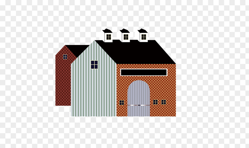 Houses Cartoon House Clip Art PNG