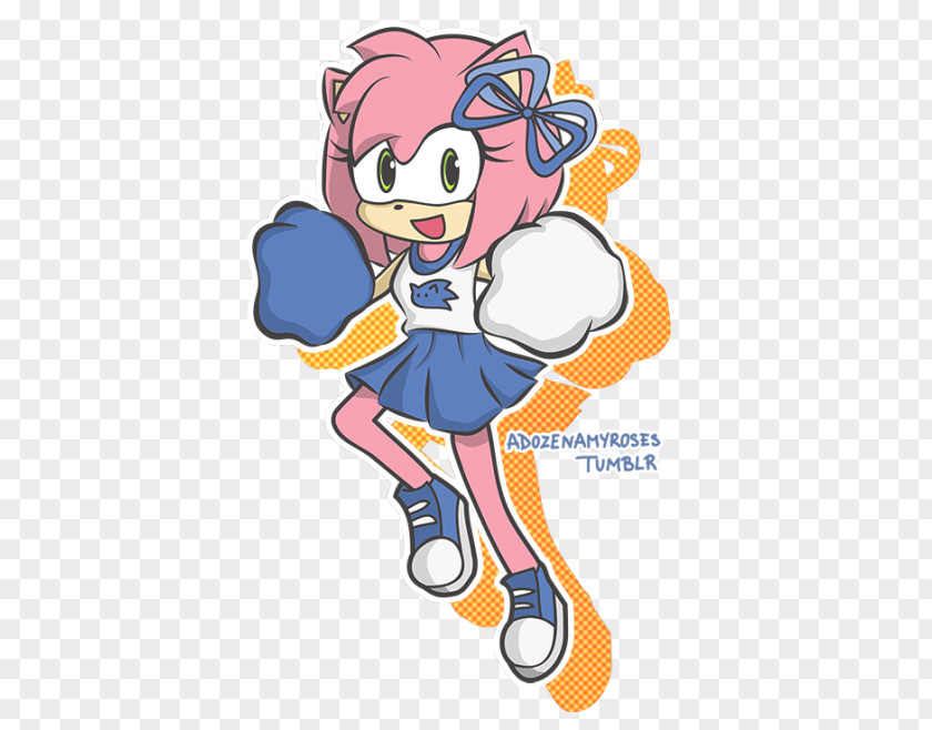 Sonic The Hedgehog Amy Rose Fan Art PNG