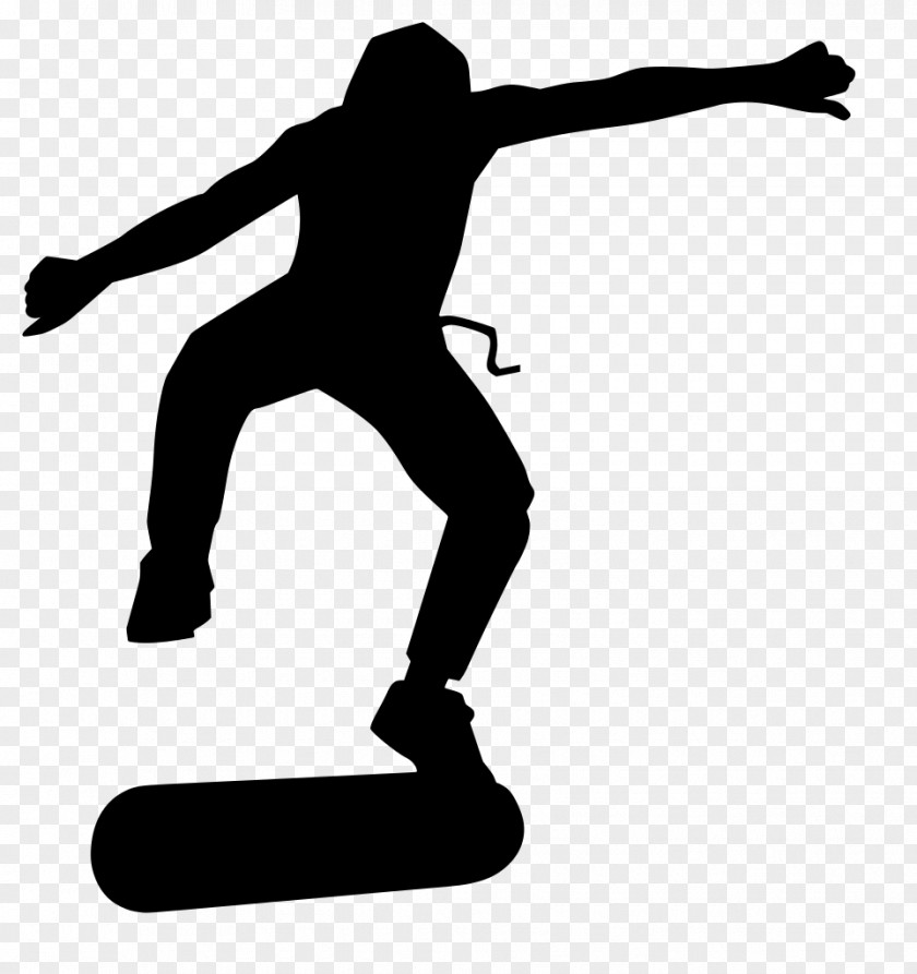 Figure Skate Balance Skateboarding Skateboard Equipment Recreation Silhouette PNG
