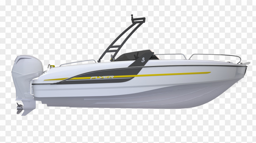 Flyer Teksint Motor Boats Outboard Kaater PNG