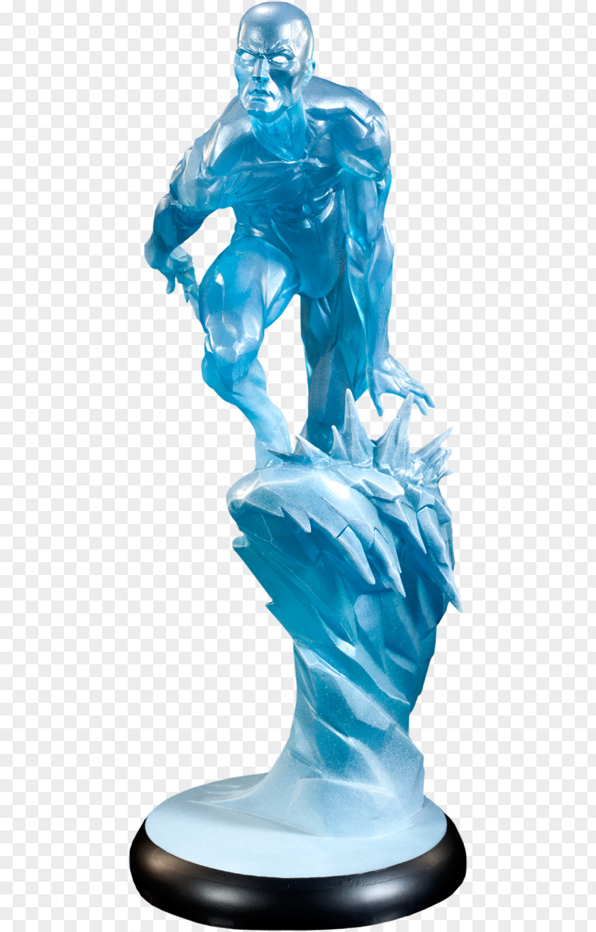 Human Body Temperature Low Iceman Professor X Sculpture Wolverine Figurine PNG