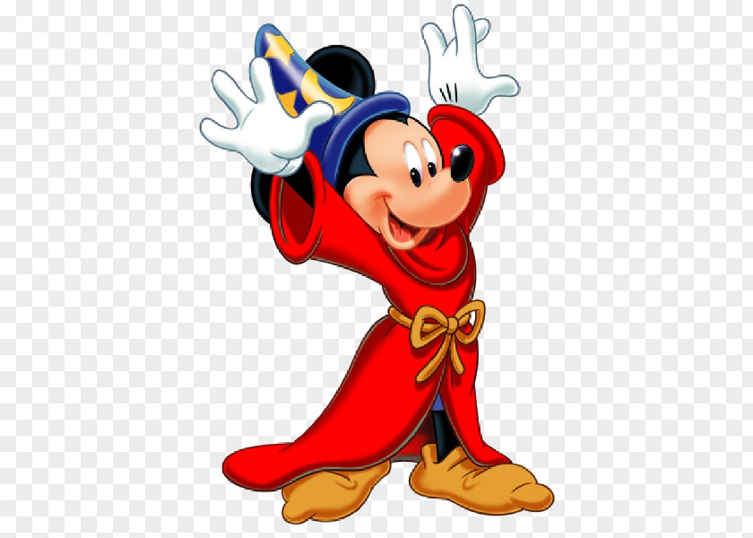 Mickey Mouse Disney's Magical Mirror Starring Minnie Sorcerer's Hat Epic PNG