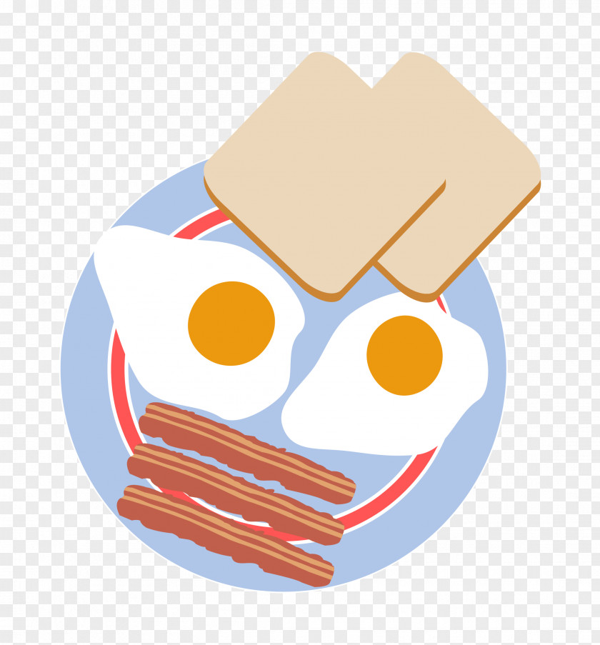 Bacon Breakfast French Toast Fried Egg PNG