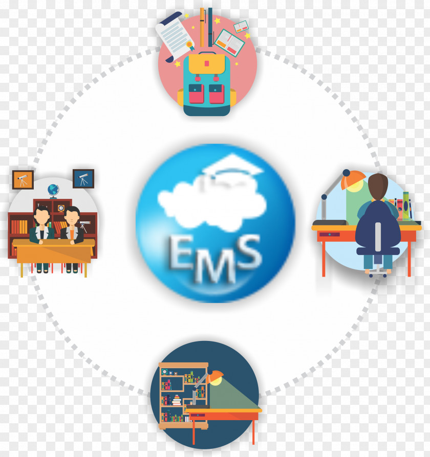 Ems Vector Enterprise Resource Planning Educational Institution Management System PNG