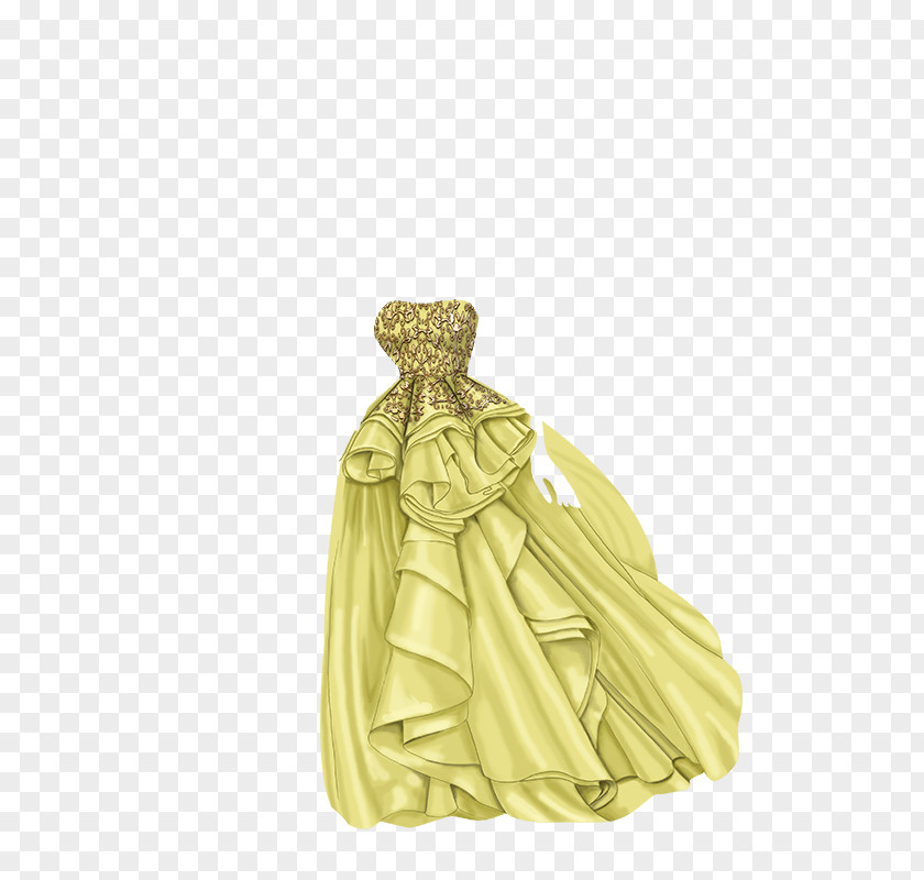 Lady's Accessories Dress Lady Popular Gown XS Software Klausk PNG
